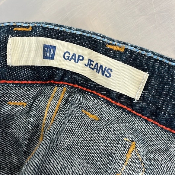 Gap vintage-style 100% Cotton Buckle Back Straight Leg Mid Rise jeans - Picture 2 of 9